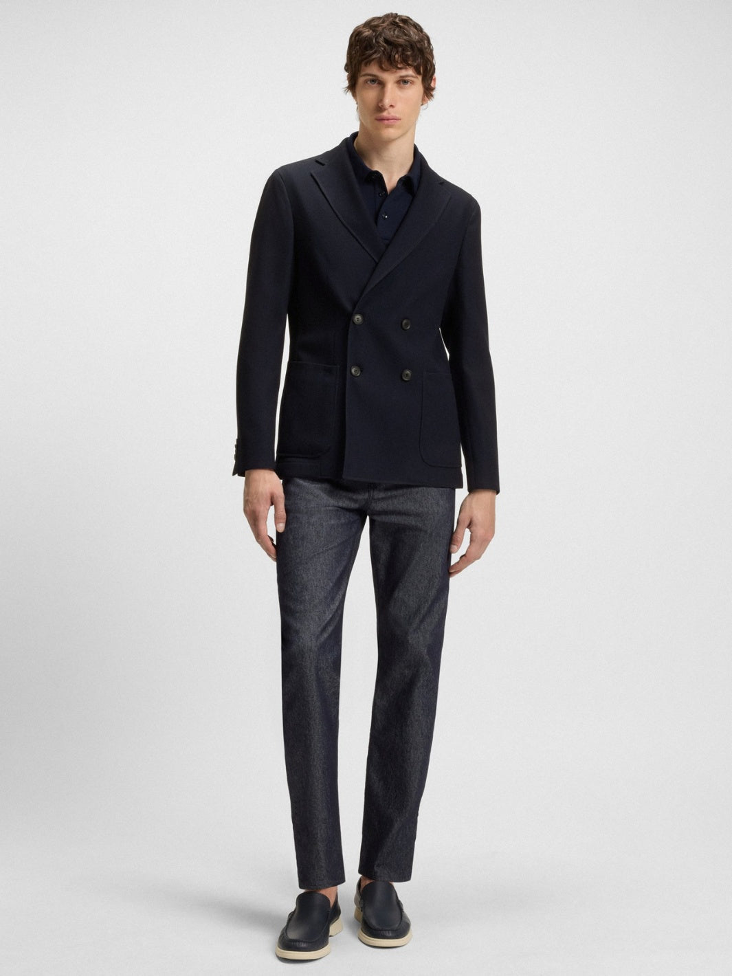 SLIM FIT WOOL JACKET