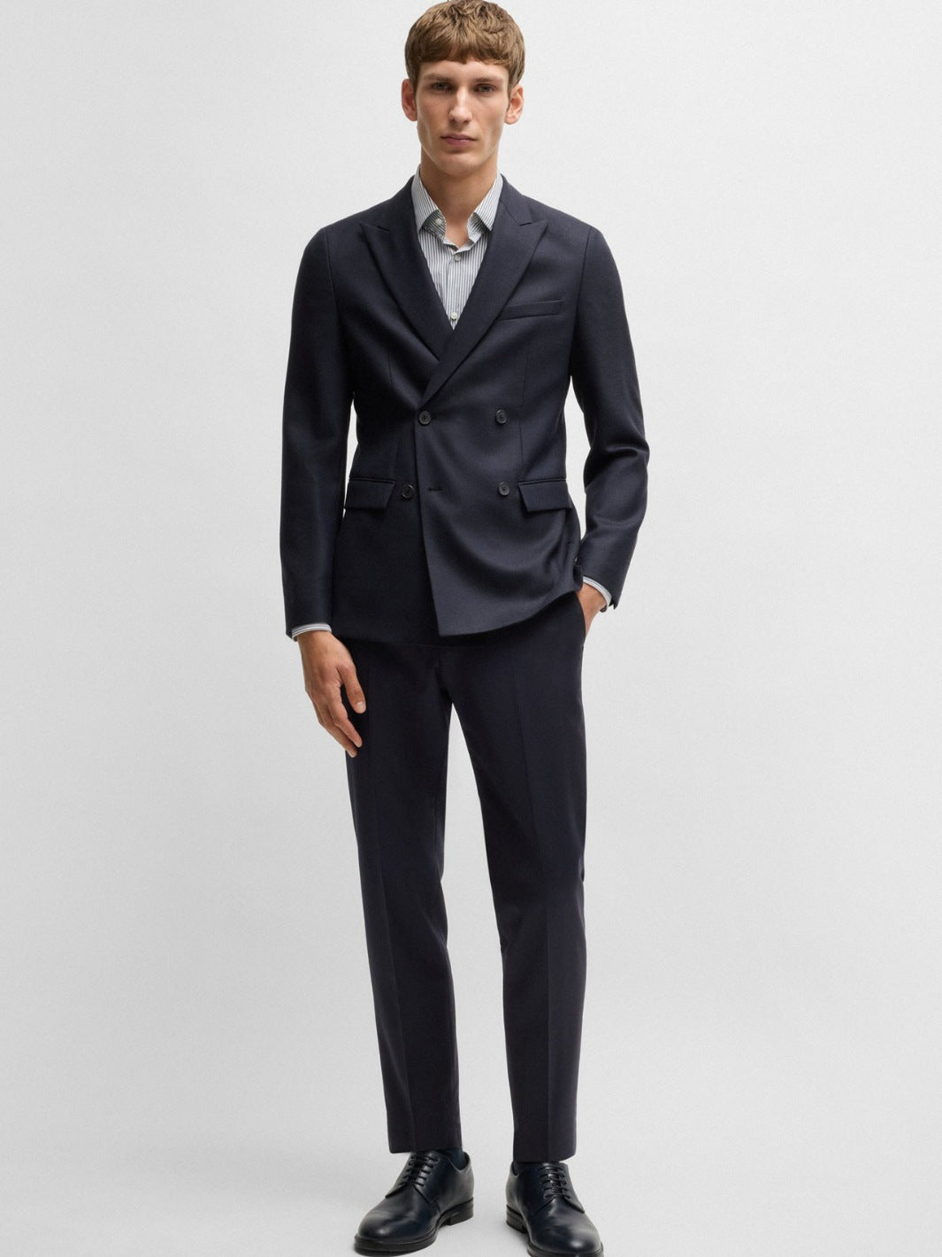 MICRO PATTERNED SLIM-FIT JACKET