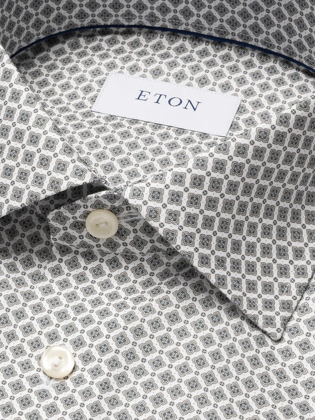 CONTEMPORARY MEDALLION COTTON TENCEL SHIRT