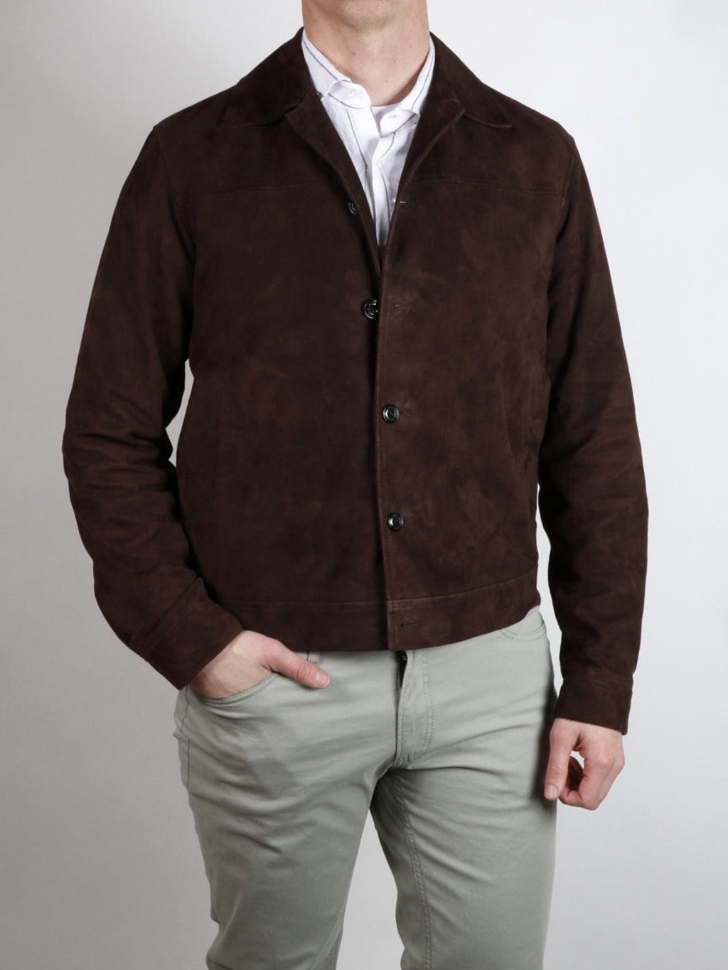 SUEDE LEATHER JACKET