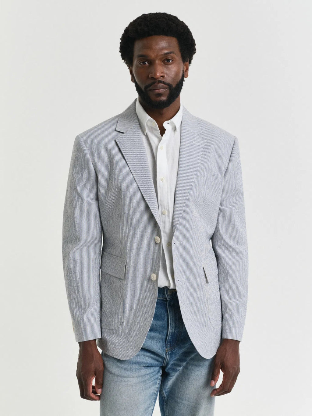 SEERSUCKER SUIT JACKET