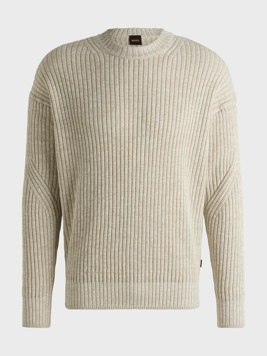 KESCA RELAXED COT-LIN SWEATER