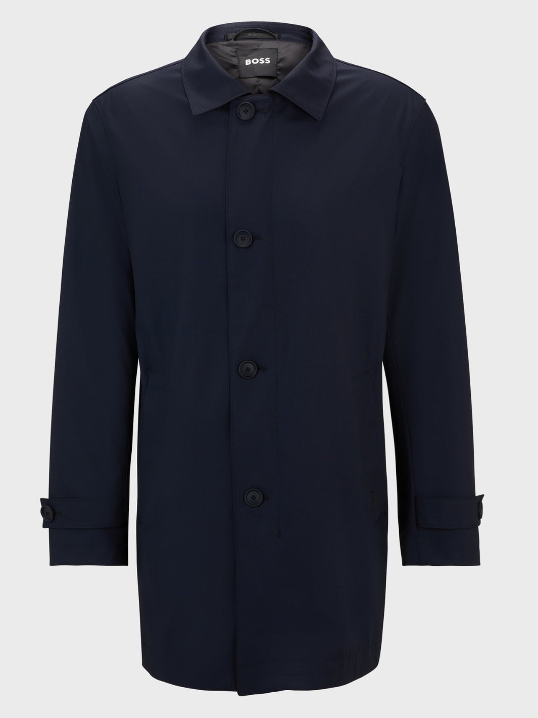 WATERPROOF COAT BLENDED WITH WOOL