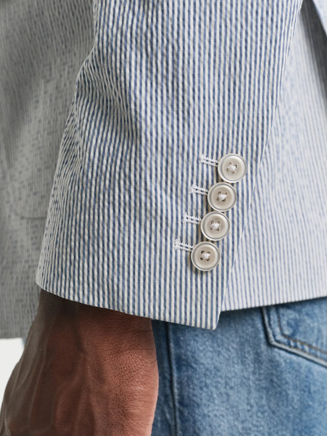 SEERSUCKER SUIT JACKET