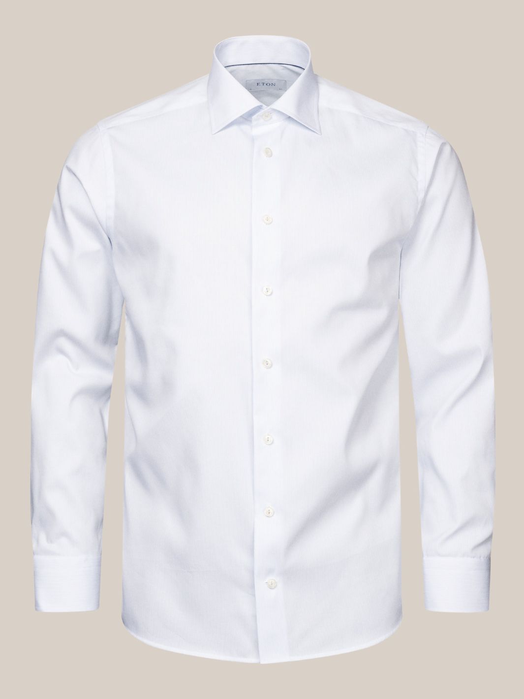 CONTEMPORARY FINE STRIPED TWILL SHIRT