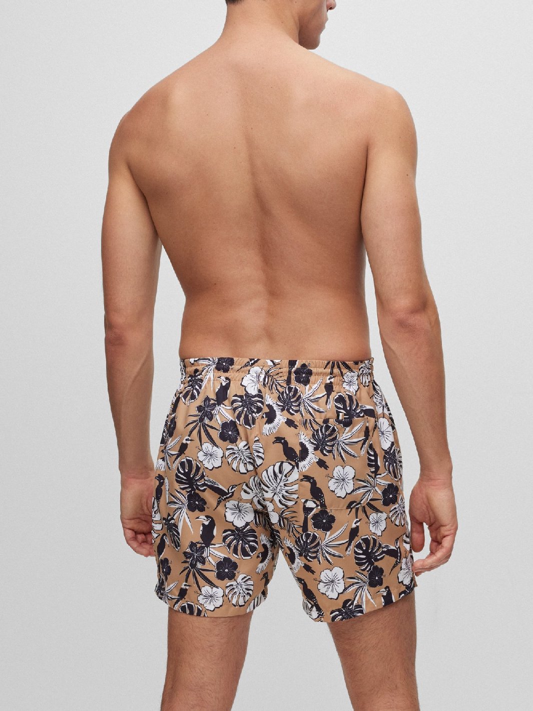 PIRANHA FLORAL PRINT BADESHORTS
