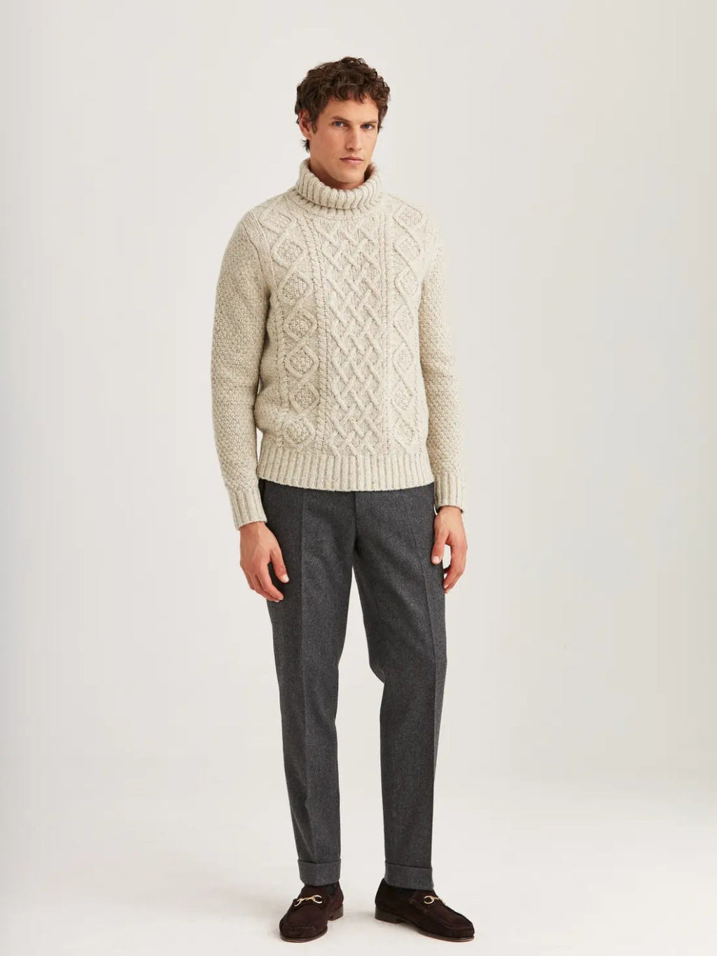 BEAUFORD CABLE SWEATER