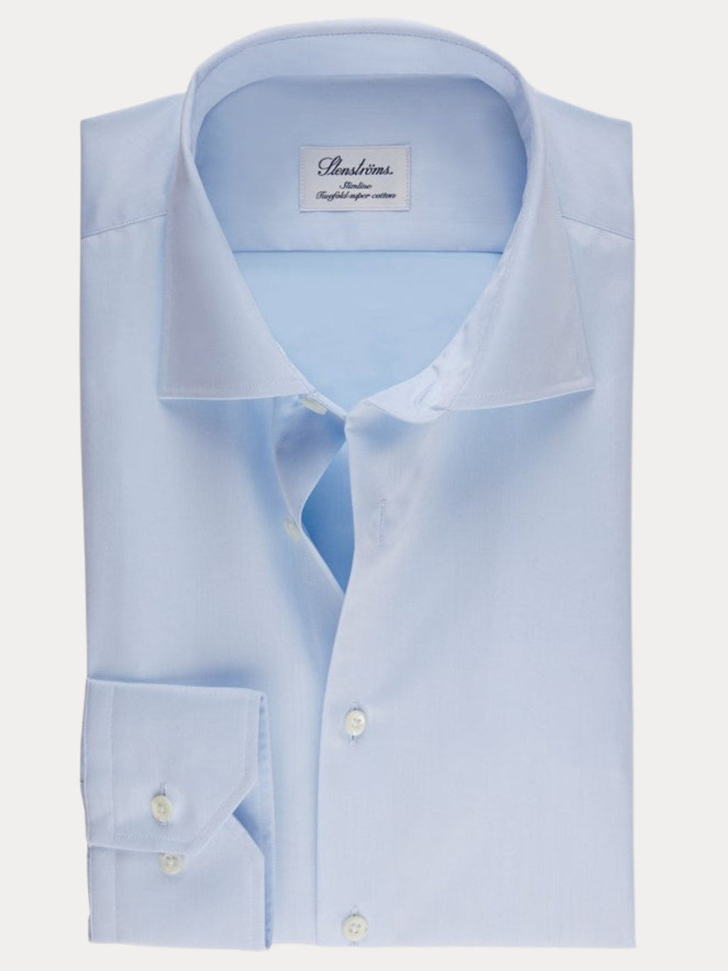 SLIMLINE LIGHT BLUE TWILL SKJORTE XL-SLEEVES
