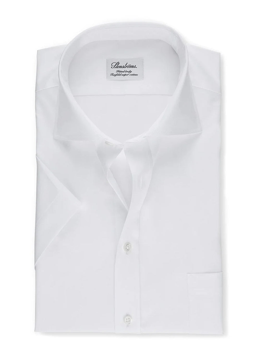 FITTED BODY SKJORTE MED KORT ERM