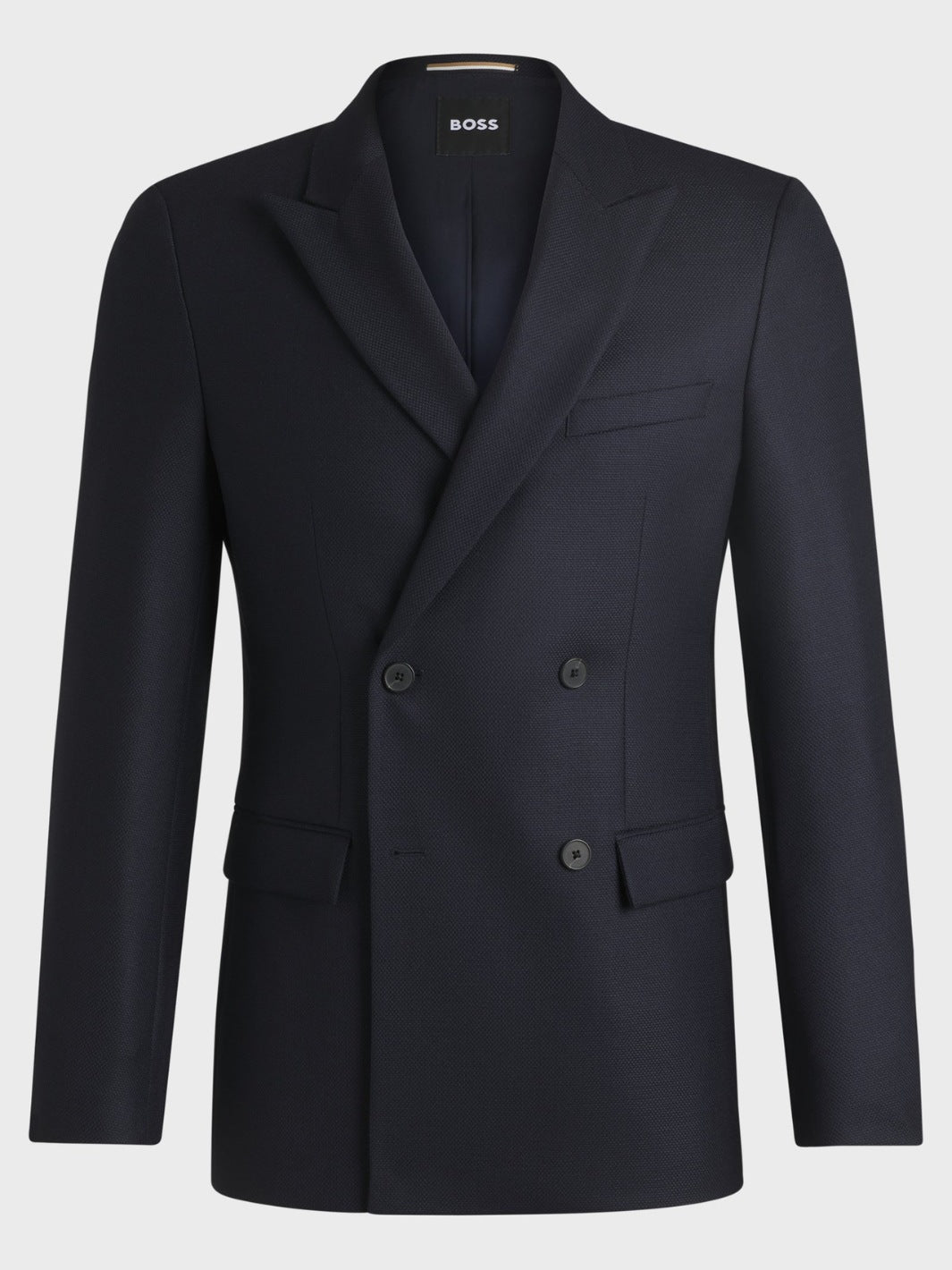 MICRO PATTERNED SLIM-FIT JACKET