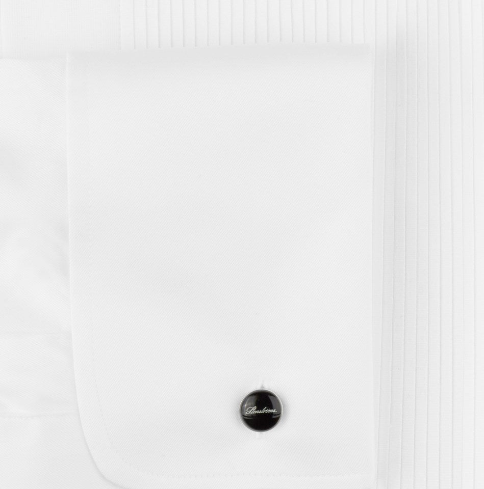 FITTED BODY SMOKINGSKJORTE MED KNEKK