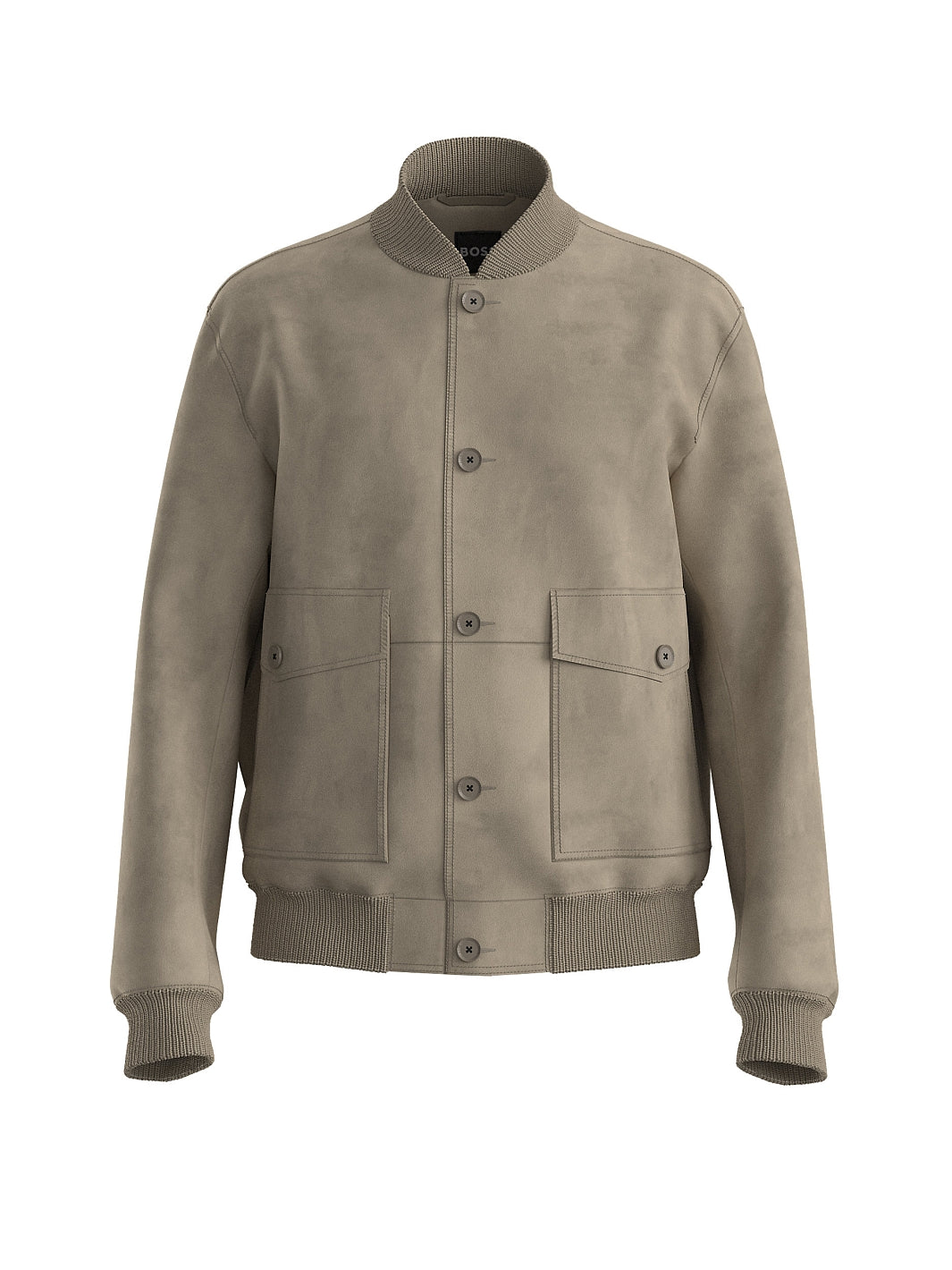 REGULAR-FIT SUEDE JACKET