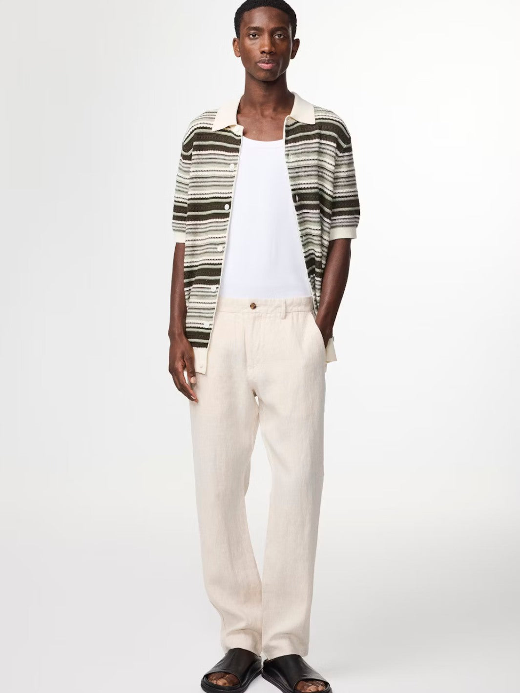THEO LINEN TROUSER