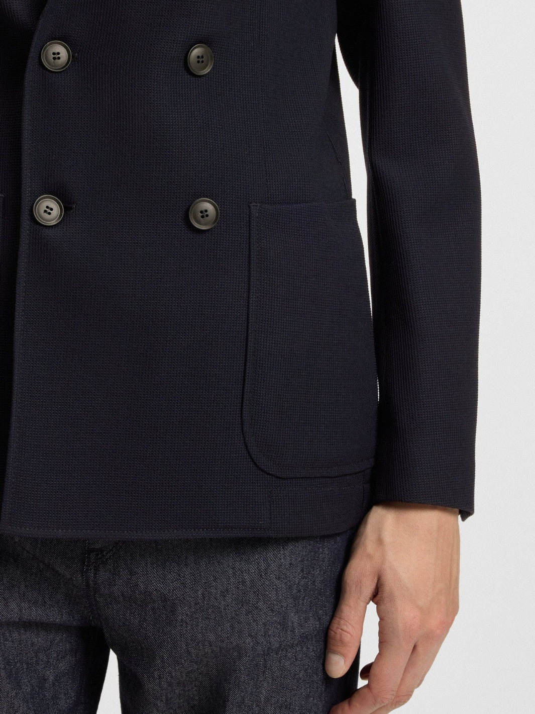 SLIM FIT WOOL JACKET