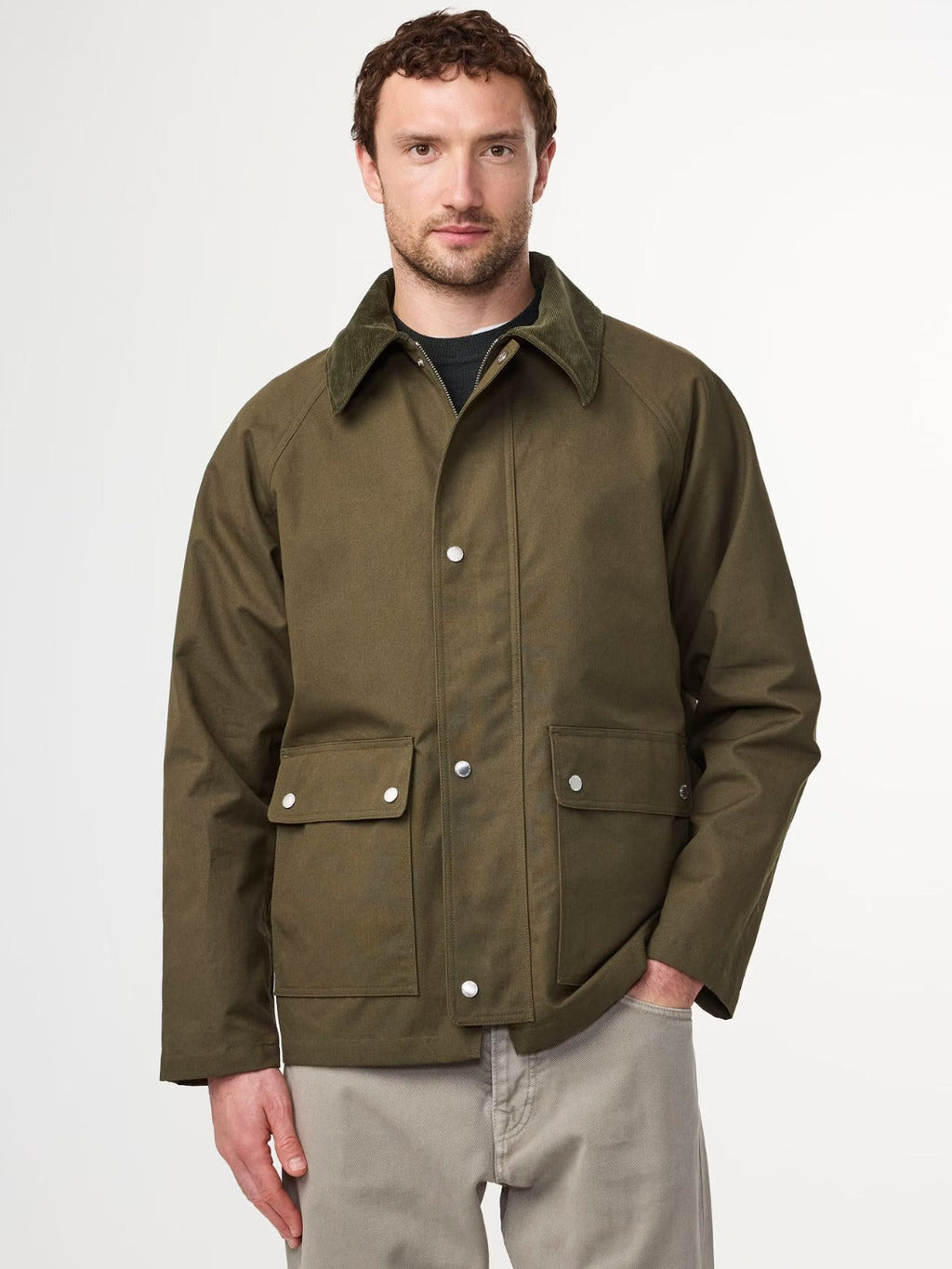 GLENN COTTON BLEND JACKET