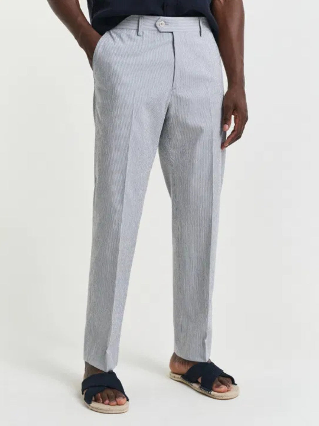 SEERSUCKER SUIT PANT