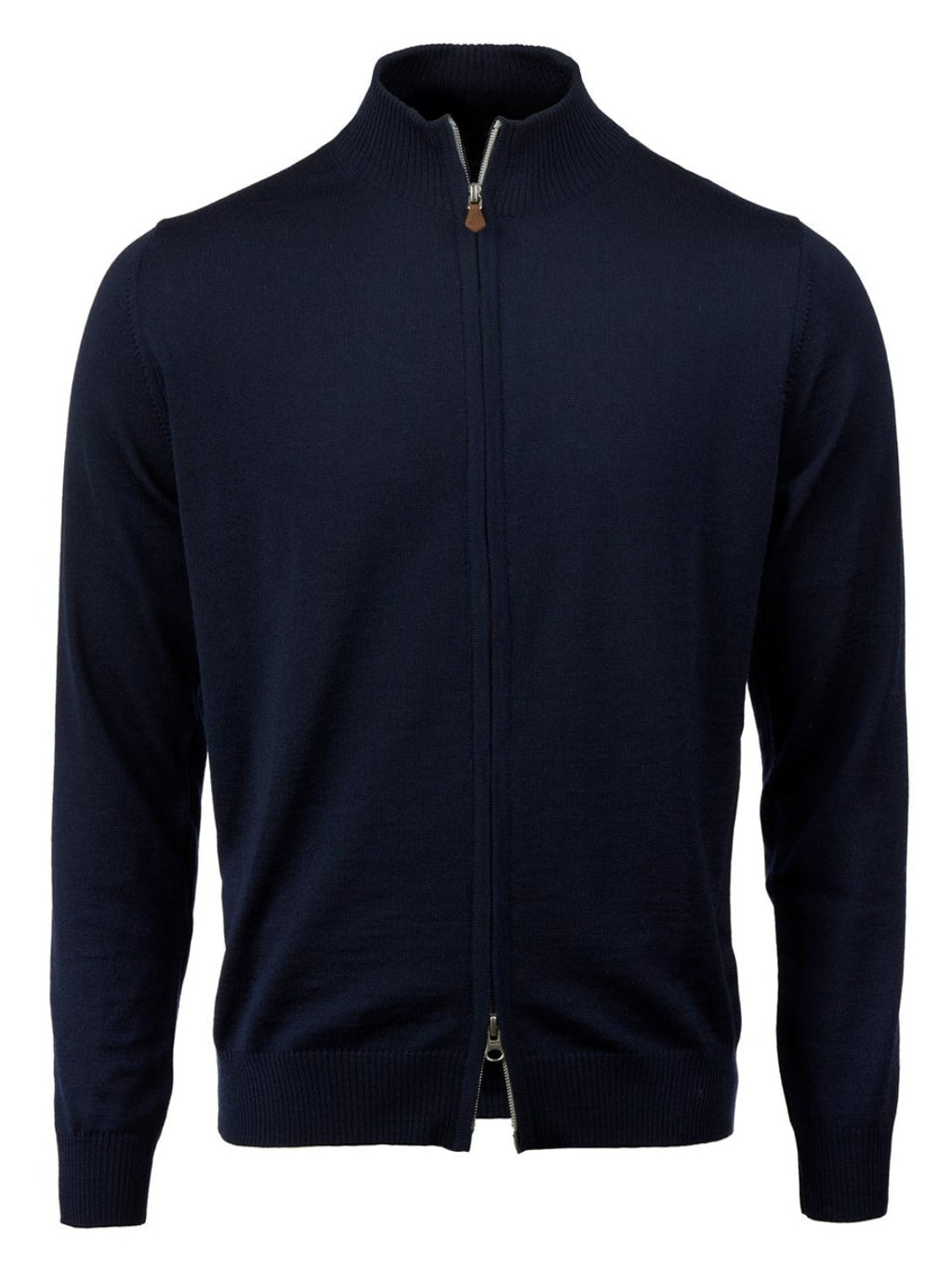 MERINO ZIP CARDIGAN