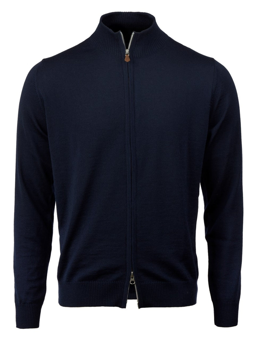 MERINO ZIP CARDIGAN