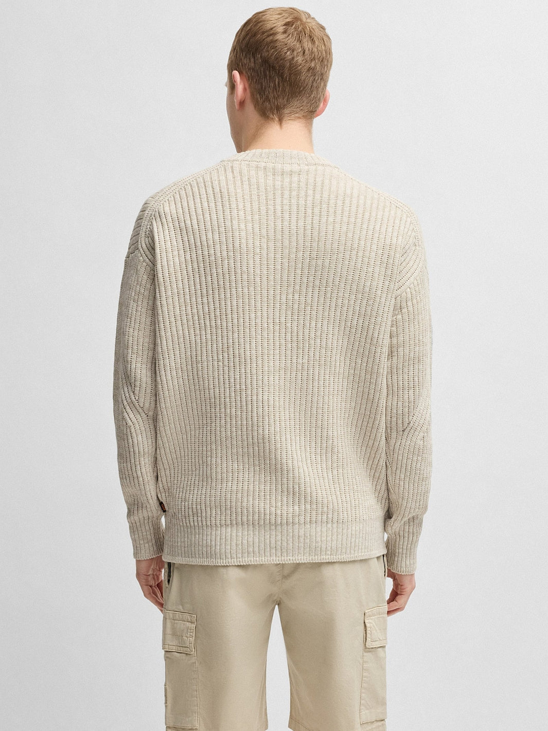 KESCA RELAXED COT-LIN SWEATER