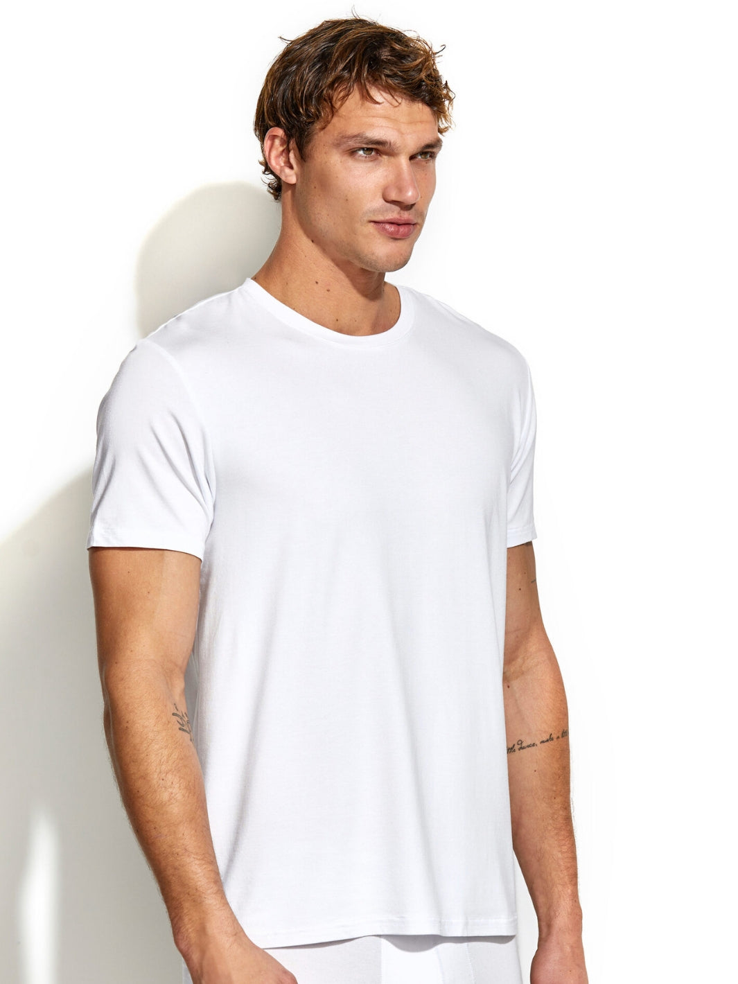 BAMBOO/COTTON CREW TEE