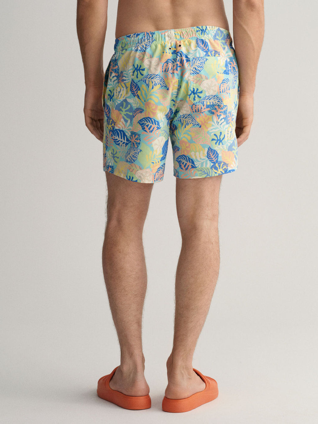 TROPICAL PRINT SWIM SHORTS