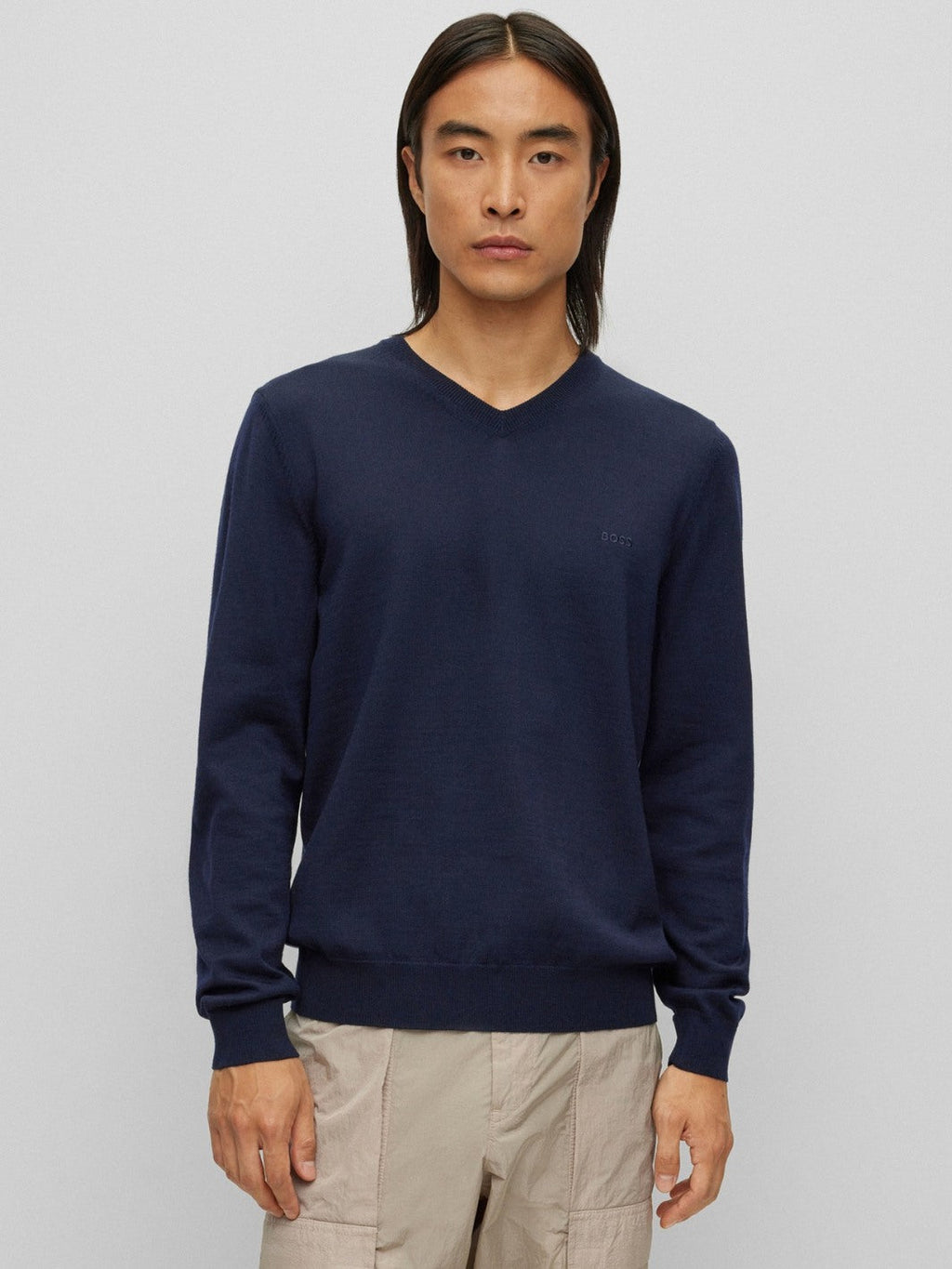 VIRGIN-WOOL REGULAR-FIT SWEATER