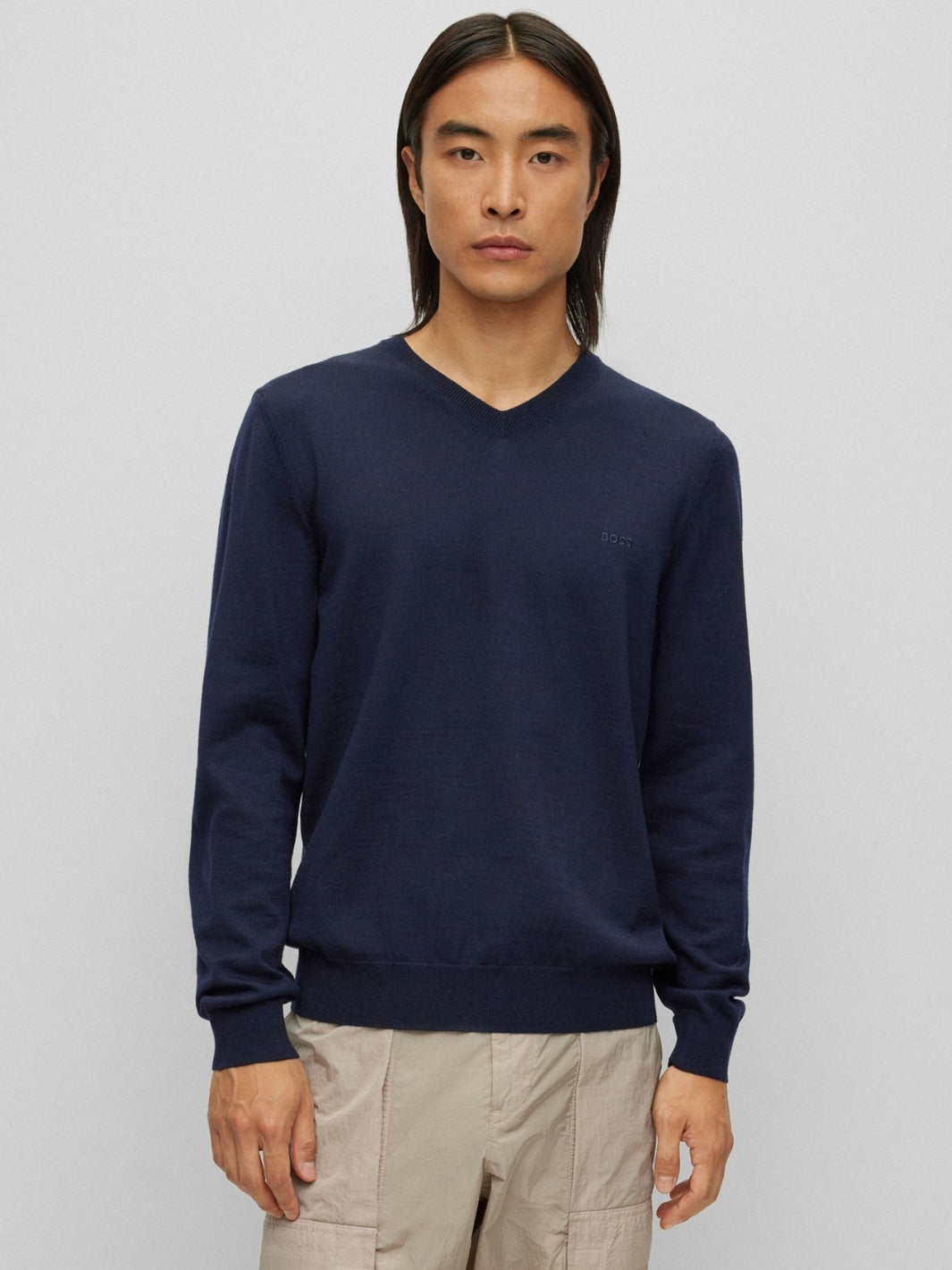 VIRGIN-WOOL REGULAR-FIT SWEATER