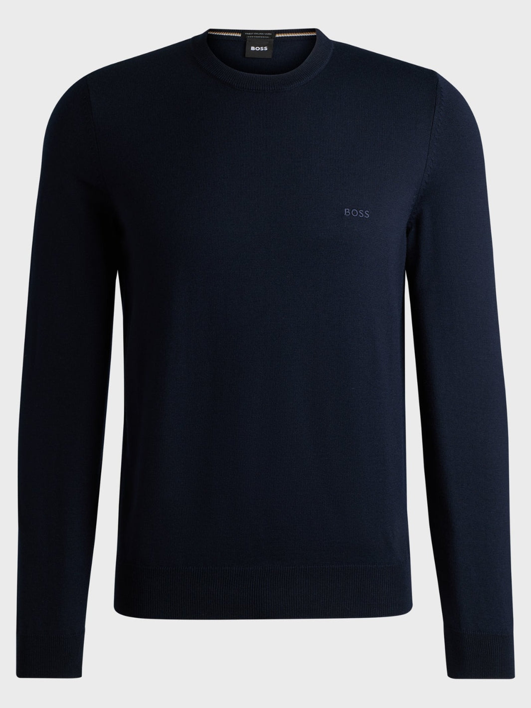 CREW-NECK SWEATER IN VIRGIN WOOL