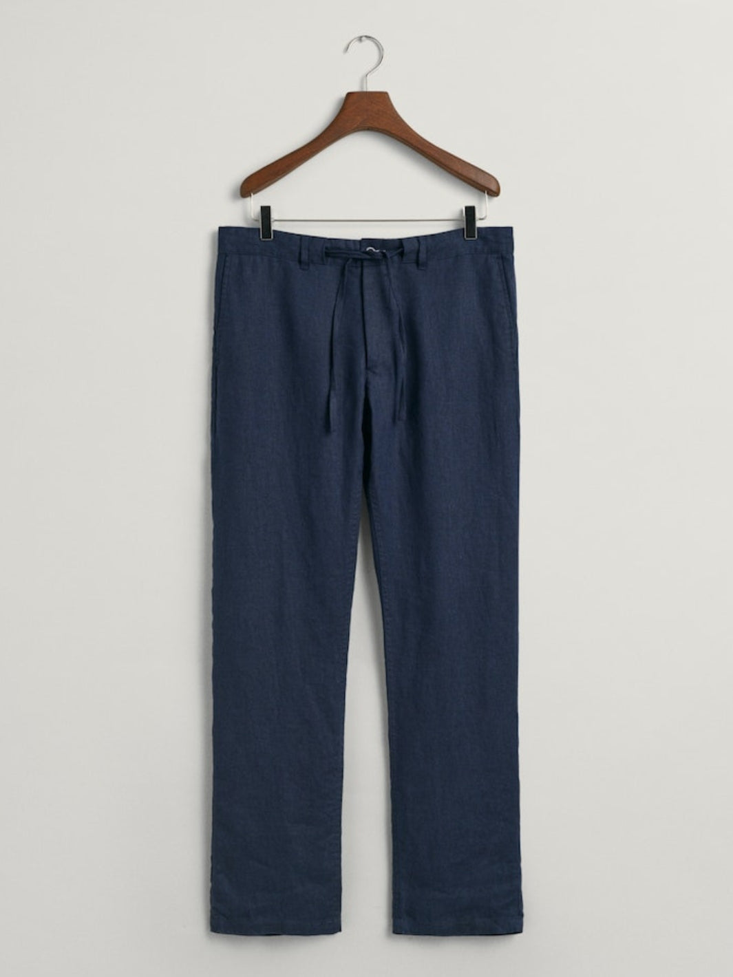 RELAXED FIT LINEN DRAWSTRING PANTS