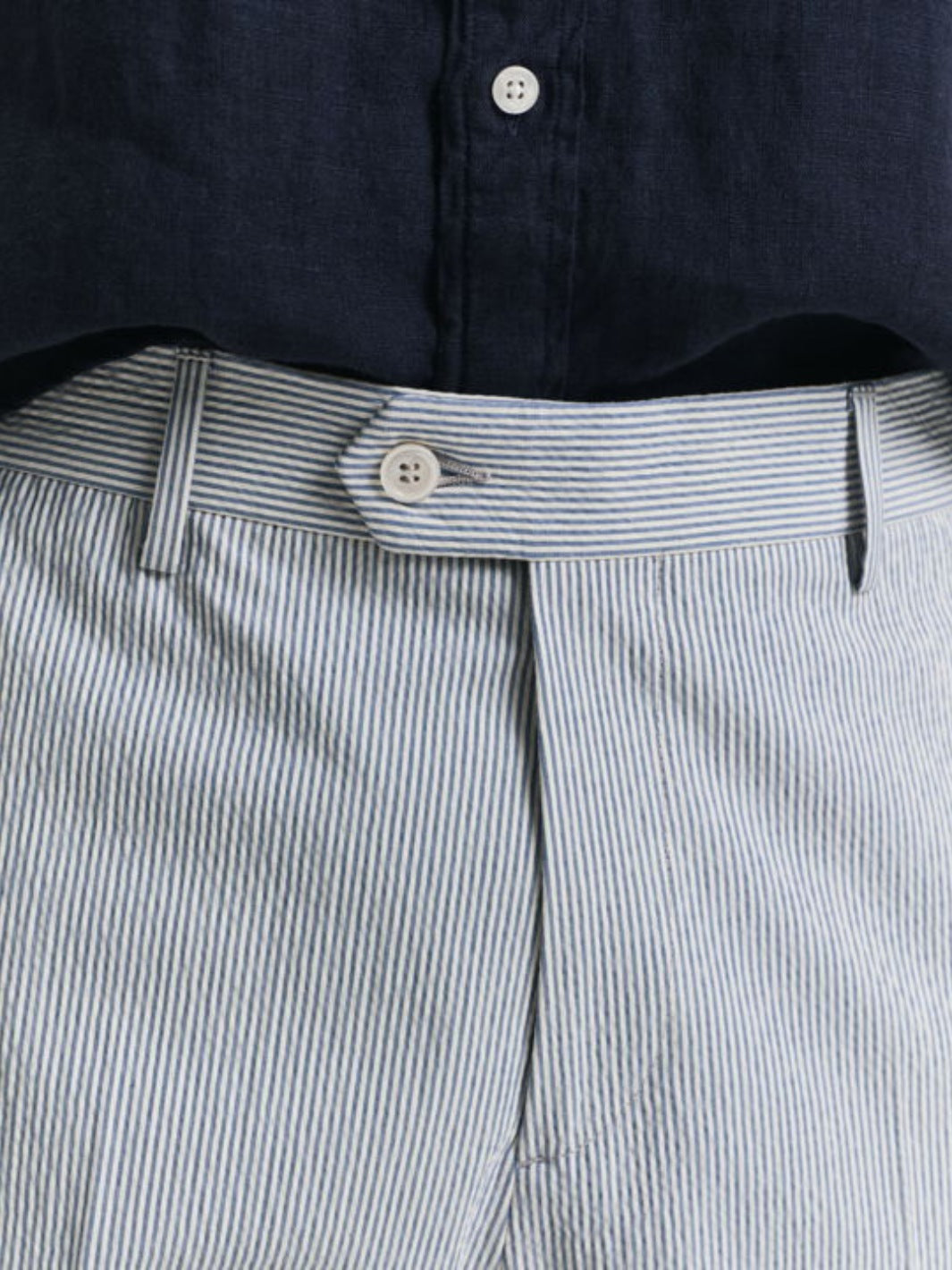 SEERSUCKER SUIT PANT