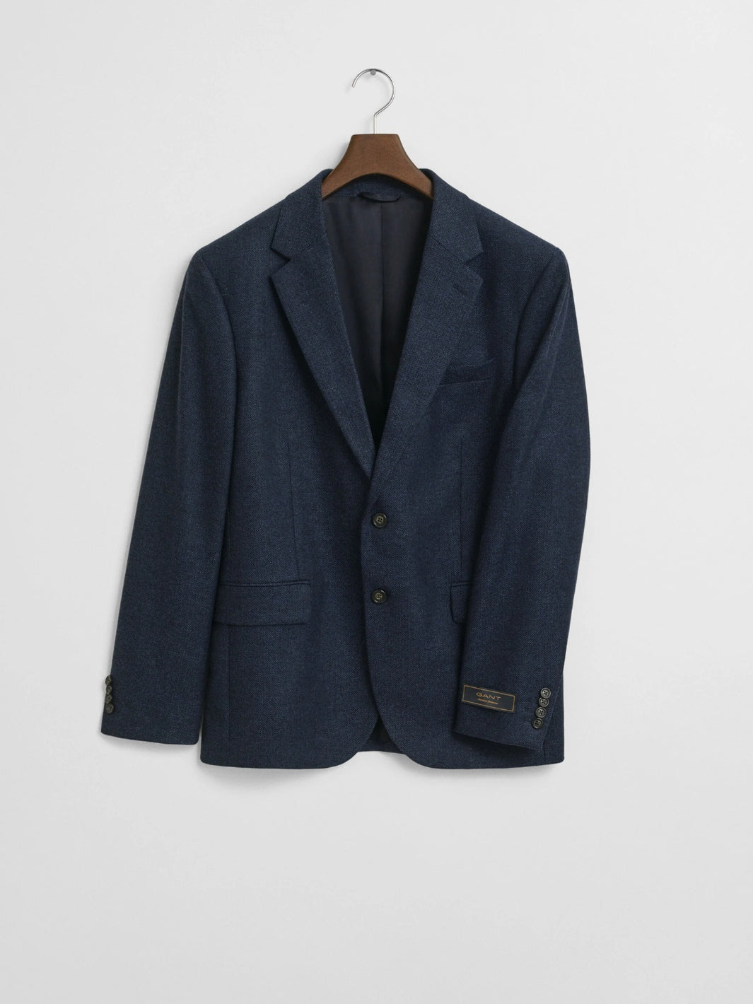 FLANNEL H.BONE SUIT JACKET