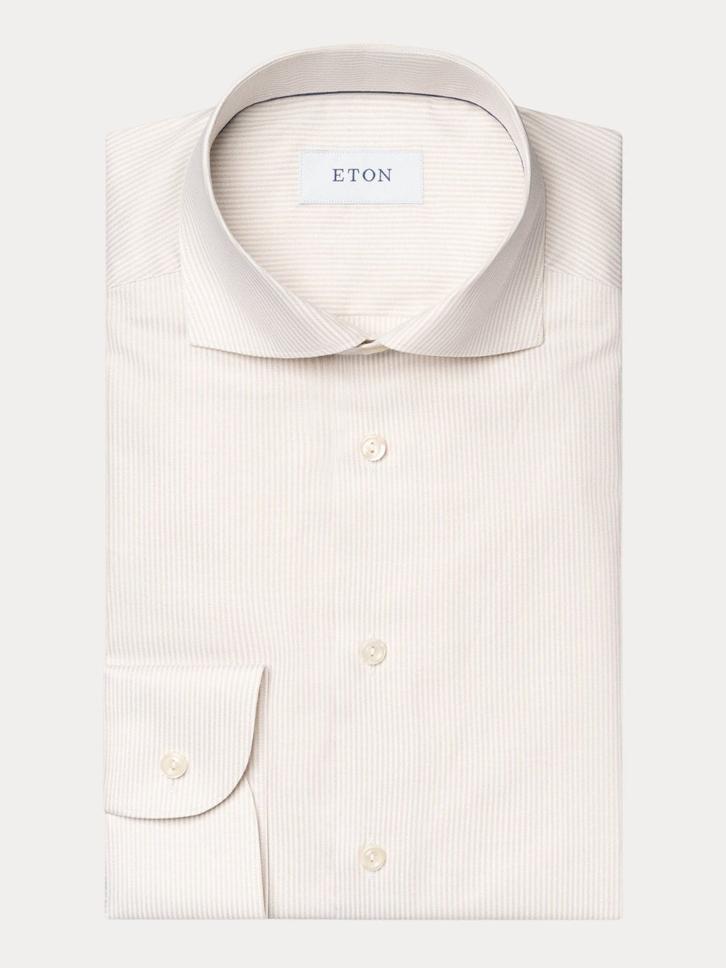 SLIM-FIT STRIPED SIGNATURE OXFORD SHIRT