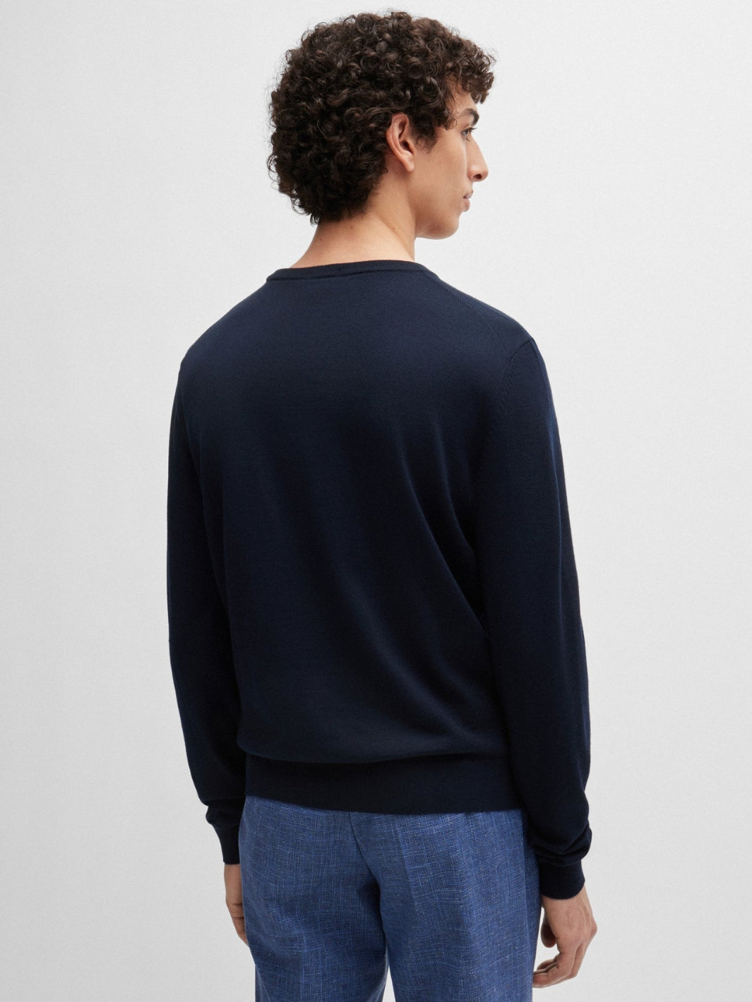 CREW-NECK SWEATER IN VIRGIN WOOL